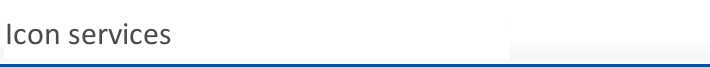 Icon services