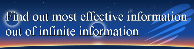 Find out most effective information out of infinite information